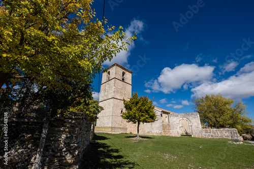 church of San Pedro Apóstol, 12th century, Villacadima, Guadalajara, Spain photo