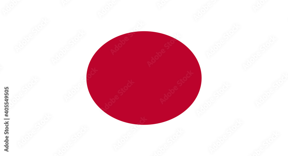 Flag_of_Japan - obrazy, fototapety, plakaty 