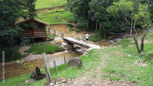 farm landscape river outdoor bridge countryside