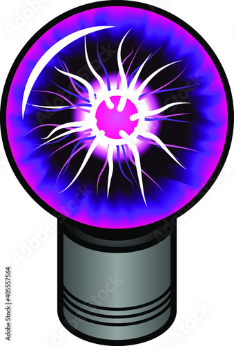 A plasma ball.