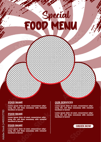 Food Flyer Design