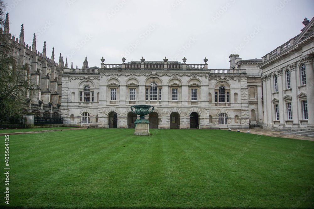 College, Cambridge, winter 2018