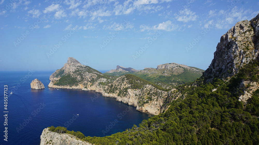 mallorca viewpoint formentor cap, Mirador Es Colomer, wallpaper, travelling in beautiful places concept