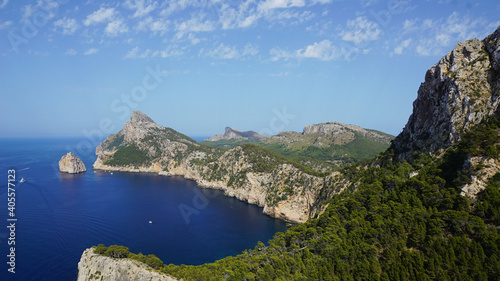 mallorca viewpoint formentor cap  Mirador Es Colomer  wallpaper  travelling in beautiful places concept