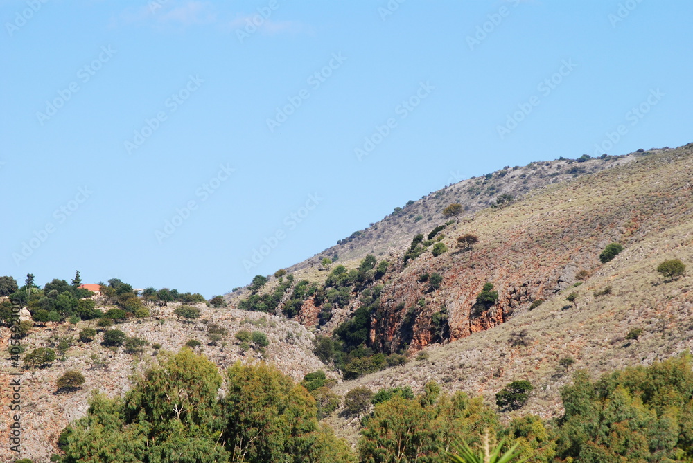 Berg in Griechenland, Kreta Landschaft