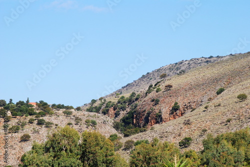 Berg in Griechenland, Kreta Landschaft
