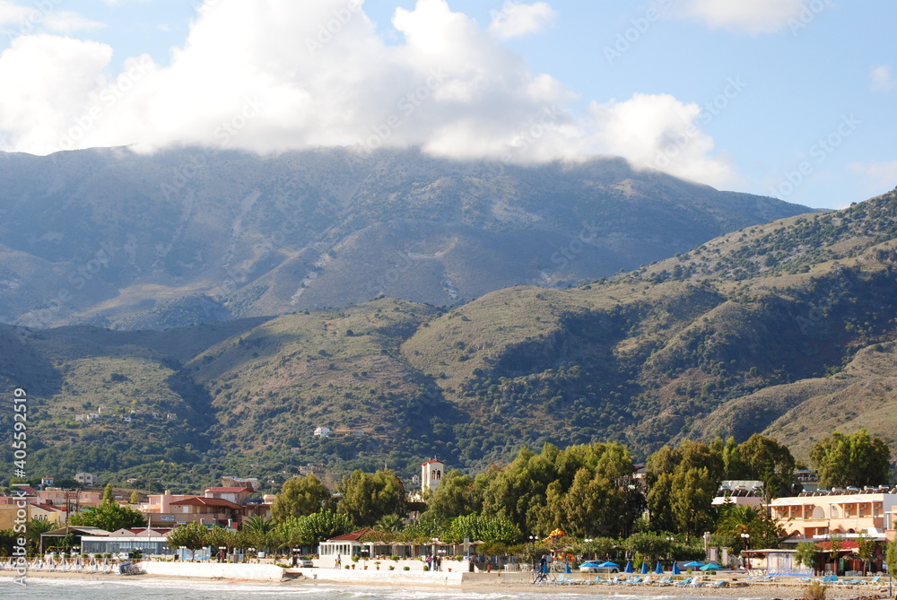 Berg in Griechenland, Kreta Landschaft