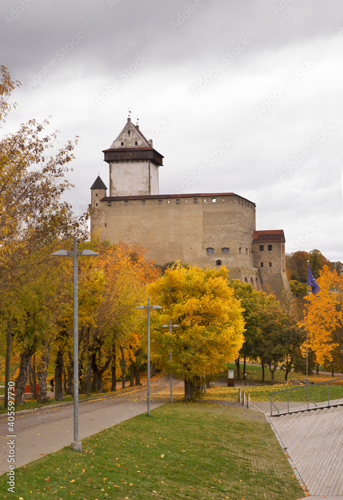 Castle in Narva. Estonia