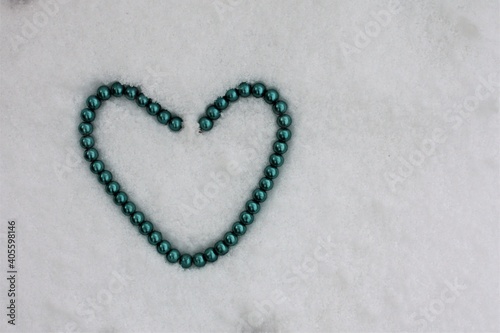 heart on a white background