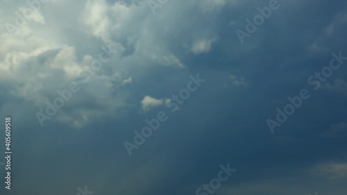 Timelapse of Clouds in the sky 