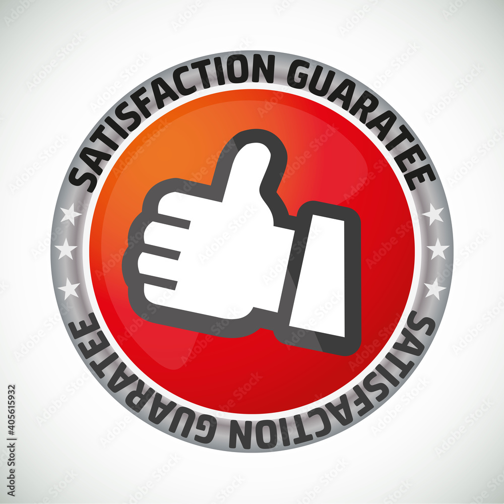 Colorful guarantee and sales labels. Colorful guarantee and sales labels.