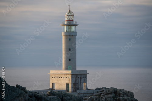 Punta Nariga lighthouse in Galicia