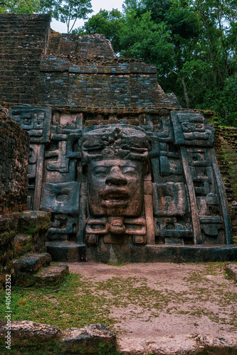 Lamanai Mayan ruins in Belize.