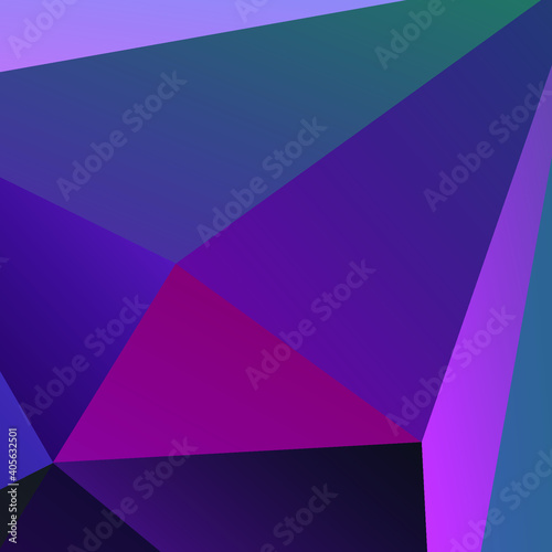 Abstract Color Polygon Background Design  Abstract Geometric Origami Style With Gradient