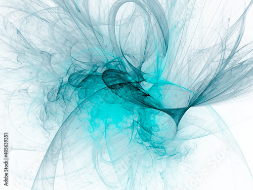 surreal futuristic digital 3d design art abstract background fractal illustration for meditation and decoration wallpaper