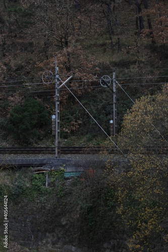 Railway in the mountains