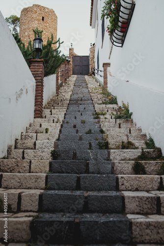 escaleras estrechas