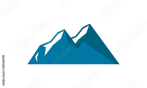 blue mountain vector