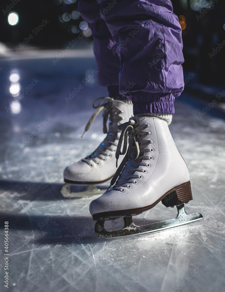 Ladies ice skating clearance boots