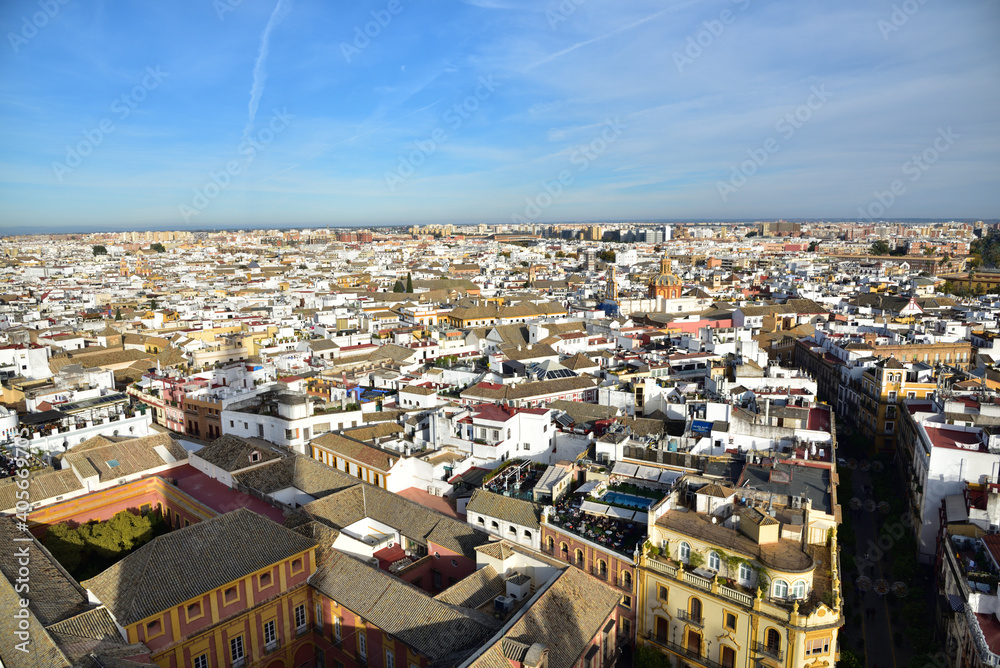 City view of Seville, Spain