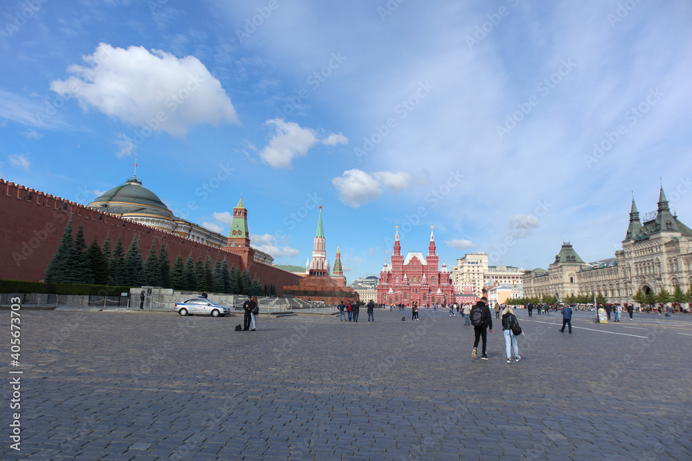 Naklejka premium View of the 