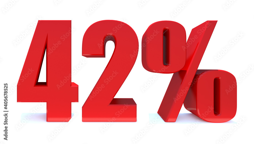 42 Percent off 3d Sign on White Background, Special Offer 42% Discount Tag, Sale Up to 42 Percent Off,big offer, Sale, Special Offer Label, Sticker, Tag, Banner, Advertising, offer Icon 42 Percent off 3d Sign on White Background, Special Offer 42% Discount Tag, Sale Up to 42 Percent Off,big offer, Sale, Special Offer Label, Sticker, Tag, Banner, Advertising, offer Icon