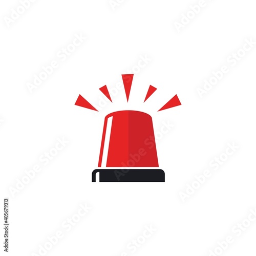 siren icon vector illustration design template