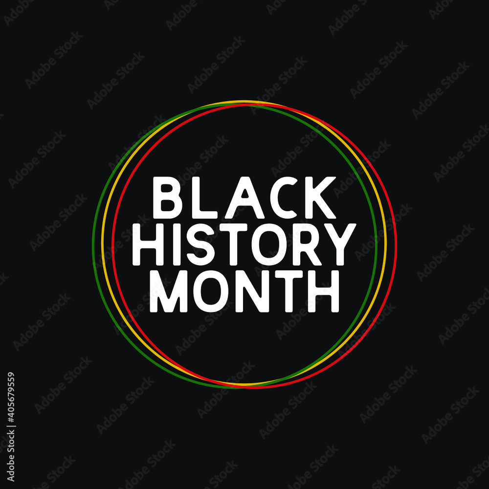 Black history month celebrations design template. Black history month celebrations design template.