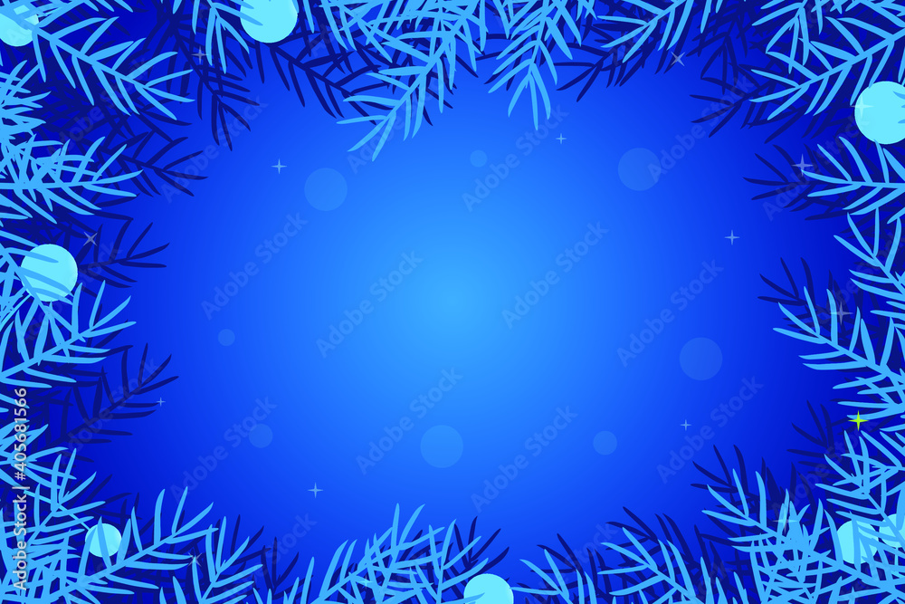 Merry christmas background illustration