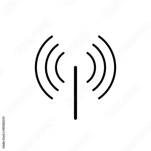 internet signal network sign for connecting social online