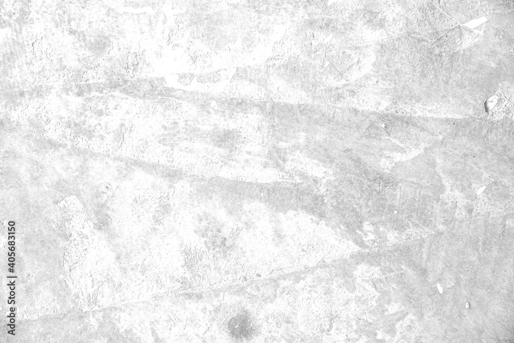 Naklejka premium White grunge concrete wall texture background. Wallpaper background