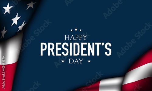 President's Day Background Design. Vector Illustration.