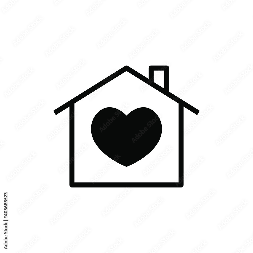 Charity house icon