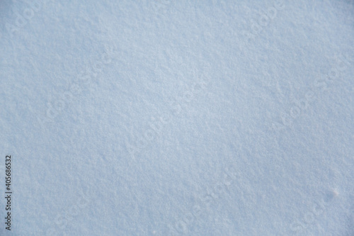 texture of winter snow in Siberia close-up
