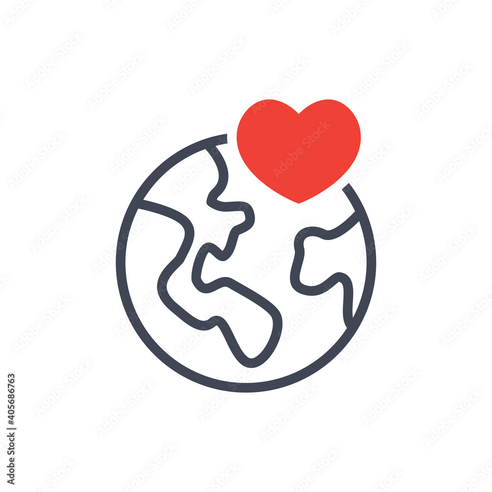 Global healthcare icon Global healthcare icon