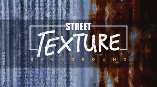 Picture of silver rusty galvanized iron for the background of artwork.