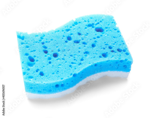 Bath sponge isolated on white background
