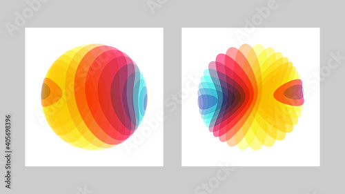 Cover design template. Abstract geometric design. Vector illustration made of various overlapping elements. Applicable for banners, placards, posters, flyers.