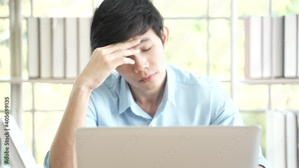 young business worker are serious working online with laptop computer device, new normal lifestyle for working with home detention, self-isolated state quarantine for coronavirus covid 19 protection young business worker are serious working online with laptop computer device, new normal lifestyle for working with home detention, self-isolated state quarantine for coronavirus covid 19 protection