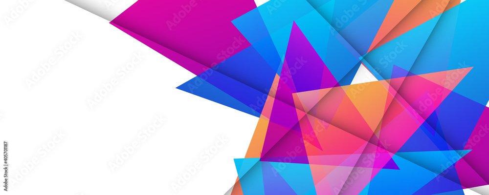Trendy simple triangle fluid color gradient abstract background with dynamic wave line effect. Vector Illustration For Wallpaper, Banner, Background, Card, Book Illustration, landing page