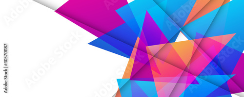 Trendy simple triangle fluid color gradient abstract background with dynamic wave line effect. Vector Illustration For Wallpaper, Banner, Background, Card, Book Illustration, landing page