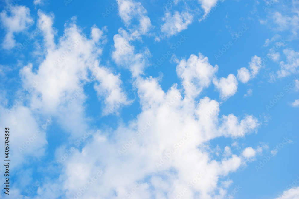 blue sky with spindrift clouds toned blue sky with spindrift clouds toned