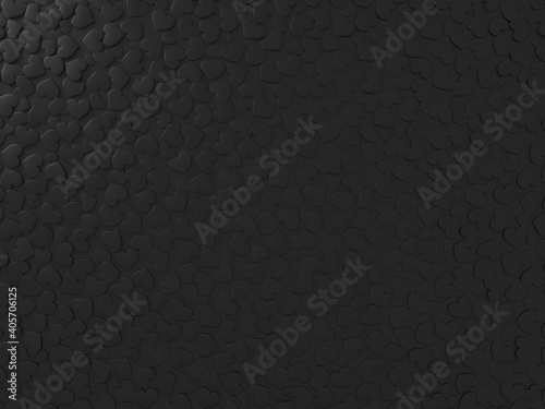 Wallpaper Mural Corazones negros Torontodigital.ca