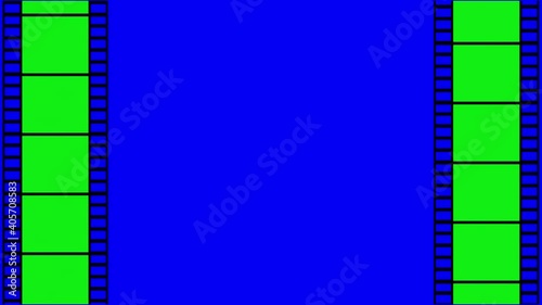 Blue & Green Screen Film Strip (For Chroma Keying)