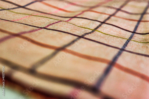 close up of a fabrics shot of a beautiful cloth shot of a garment map © Shakib726