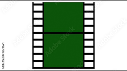 Green Screen Film Strip (Chroma Key)