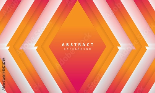 Modern abstract gradient orange and white background. Design template for banner, posters, cover,etc.