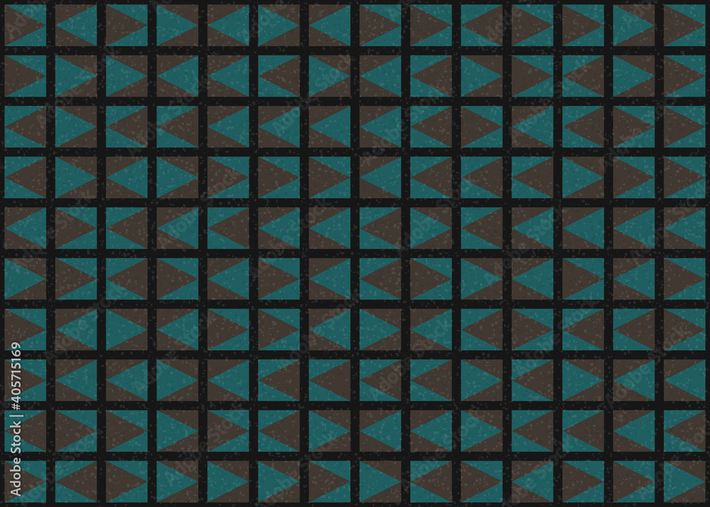 Abstract Geometric Pattern generative computational art illustration