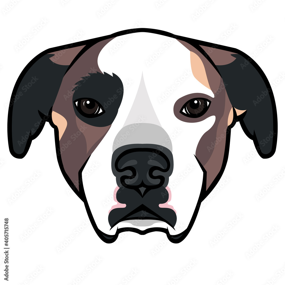 Cute icon of doggy logo for dog shelter . Vector flat illustration care and adoption. Homeless puppy character, mascot Cute icon of doggy logo for dog shelter . Vector flat illustration care and adoption. Homeless puppy character, mascot