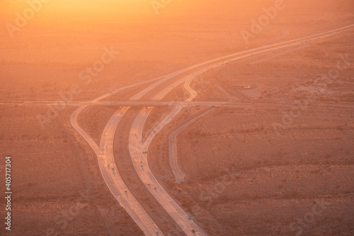 view of the desert